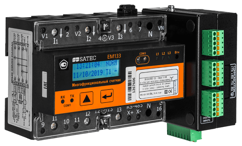 SATEC - цифровые счётчики и анализаторы качества электроэнергии